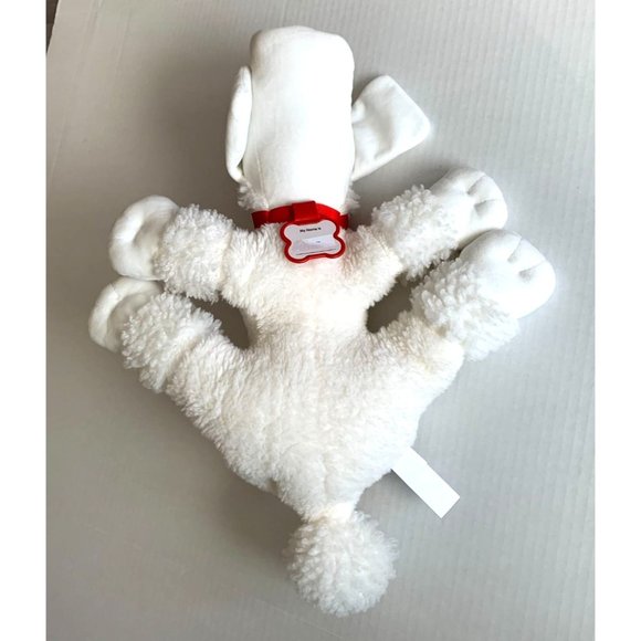 Basic Fun 2020 Pound puppies white Plush Dog Stuffed Animal Toy 20 in Length Poo - Picture 6 of 6